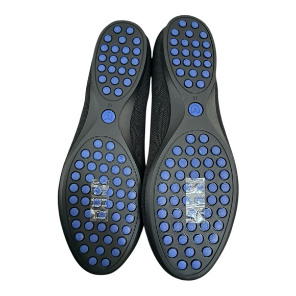 Rothy’s NEW Daily Flat Black Ballet Flats Size 7.5 Comfort Everyday Slip-On - Picture 10 of 13